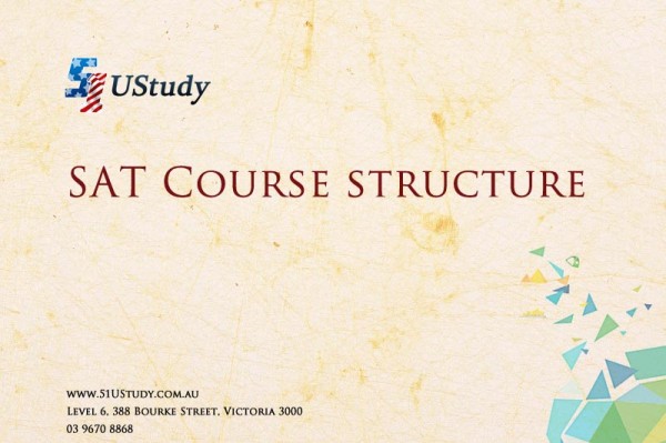 51UStudy SAT Course Structure